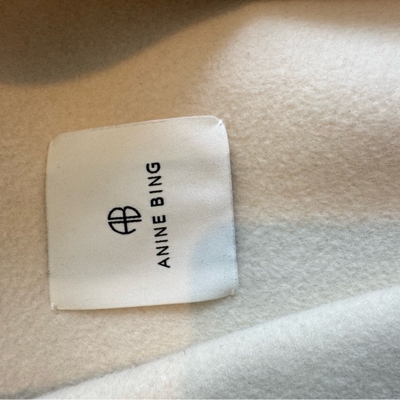 ANINE BING Ivory Wool/Cashmere Blazer XXS - Picture 3 of 11